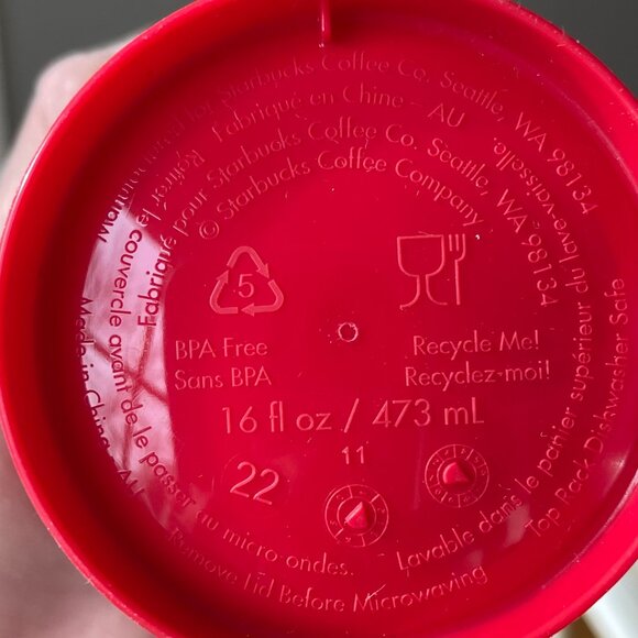 Starbucks 2022 Red Cup Holiday Limited Edition 25 Years Collectors Item NEW - Picture 8 of 8